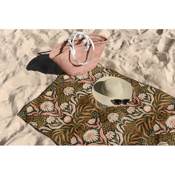 Strandlaken Wander Bloom 100x180 cm